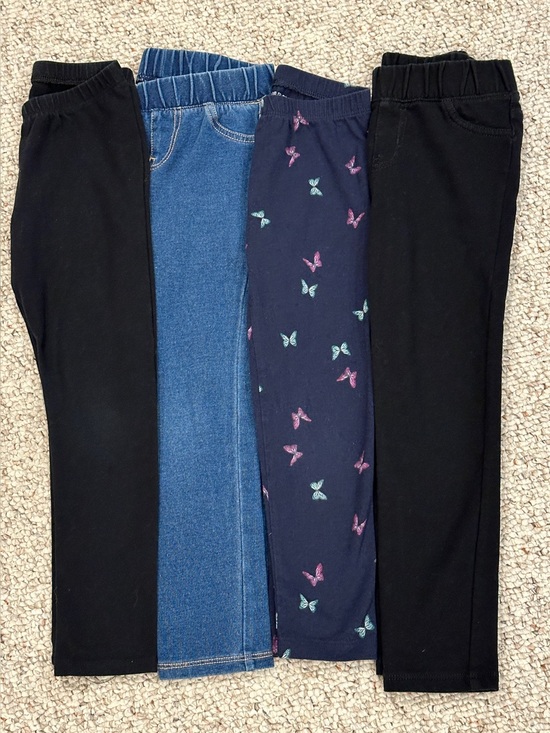 Cat & Jack / Old Navy Other - Bundle of 4 pairs of leggings for girls. Size 4T